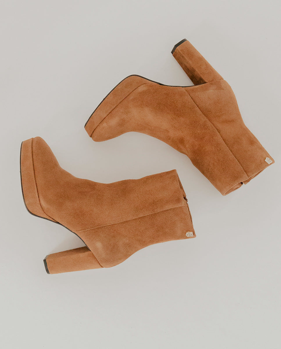 Botin Venus Serraje Muscade