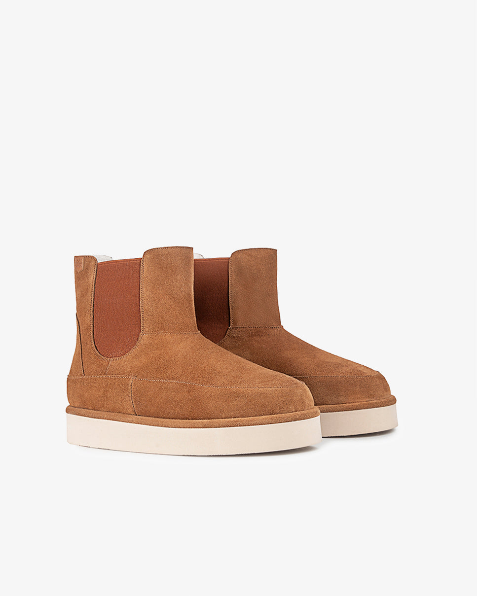 Saler Botins de couro dividido