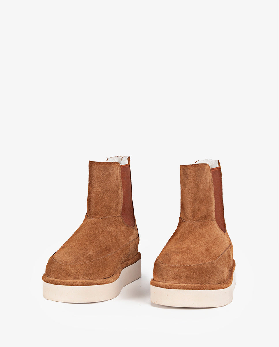 Saler Botins de couro dividido