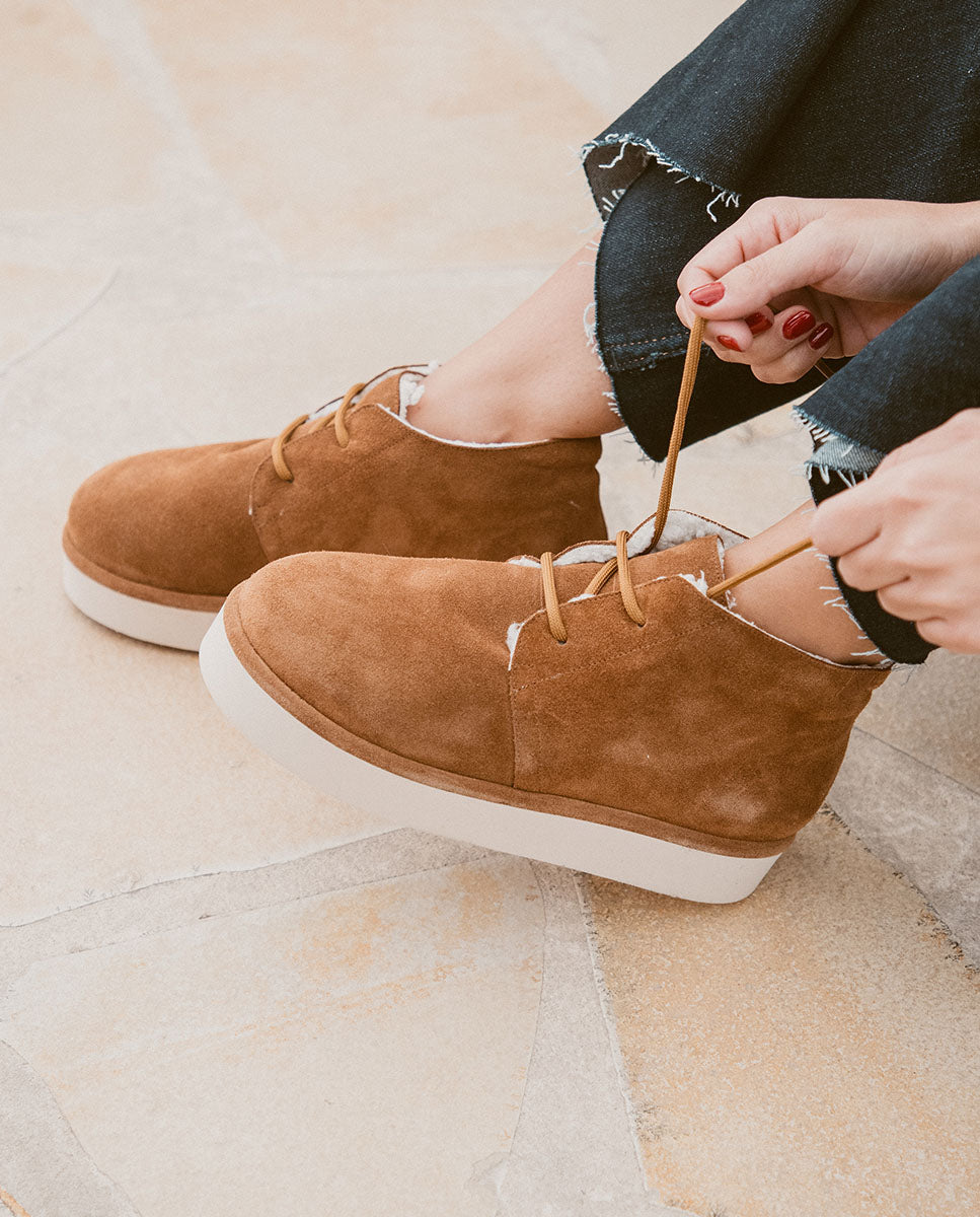 Bota Braña Camurça Couro