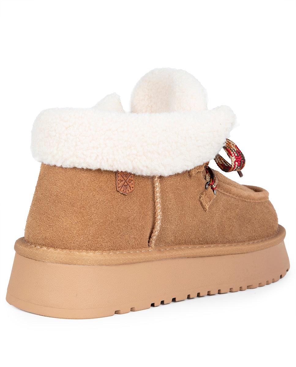 Oma Shearling Flat Boot