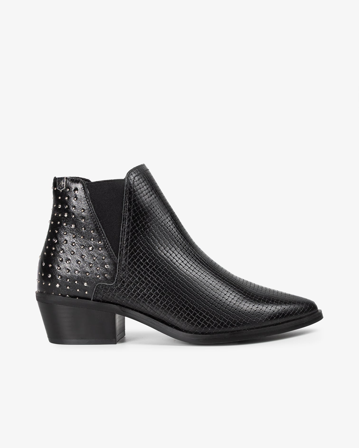TinaCus - Botines De Piel Auténtica Para Mujer, Con Puntera