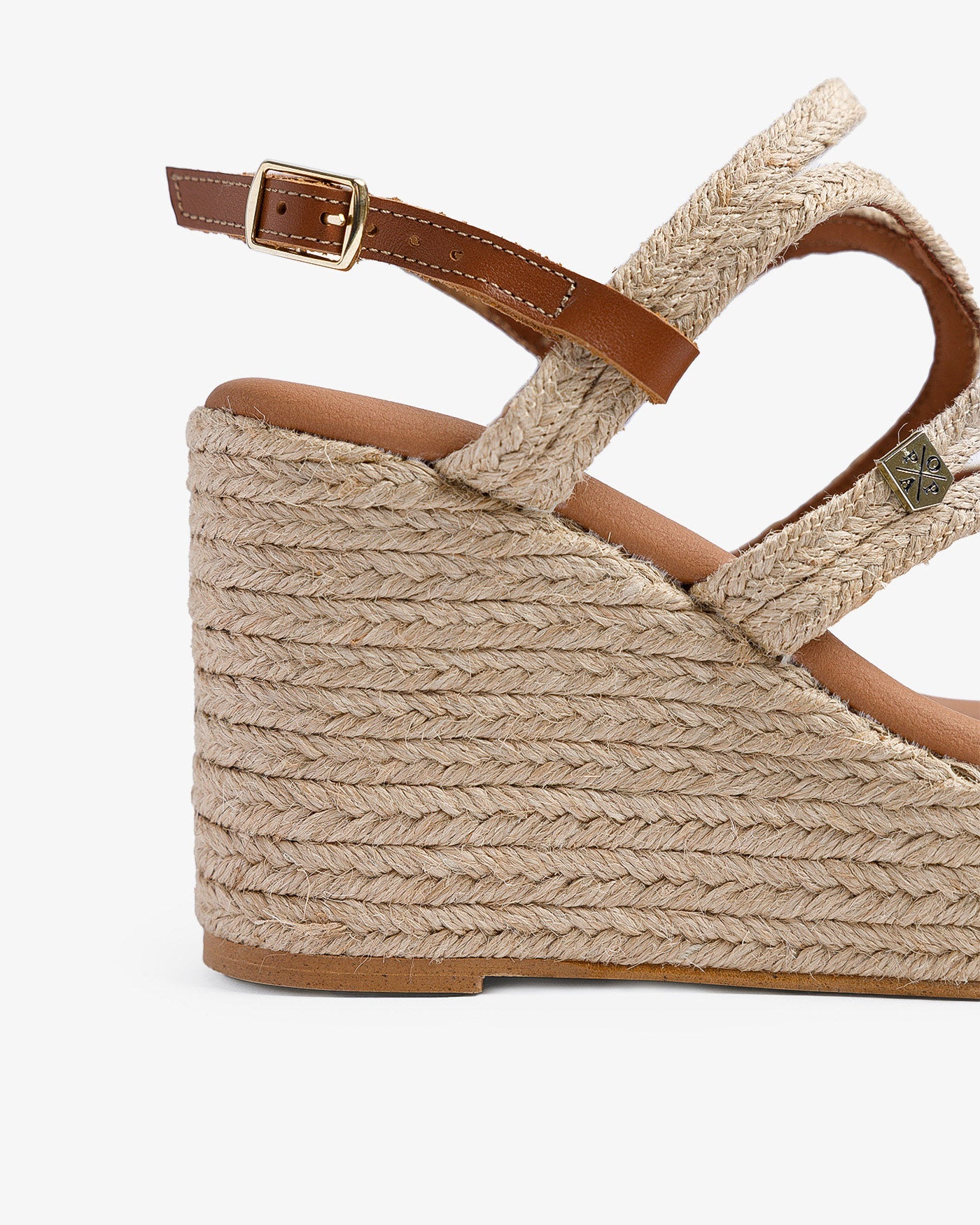 Cuña Ribera Yute Cuero 35