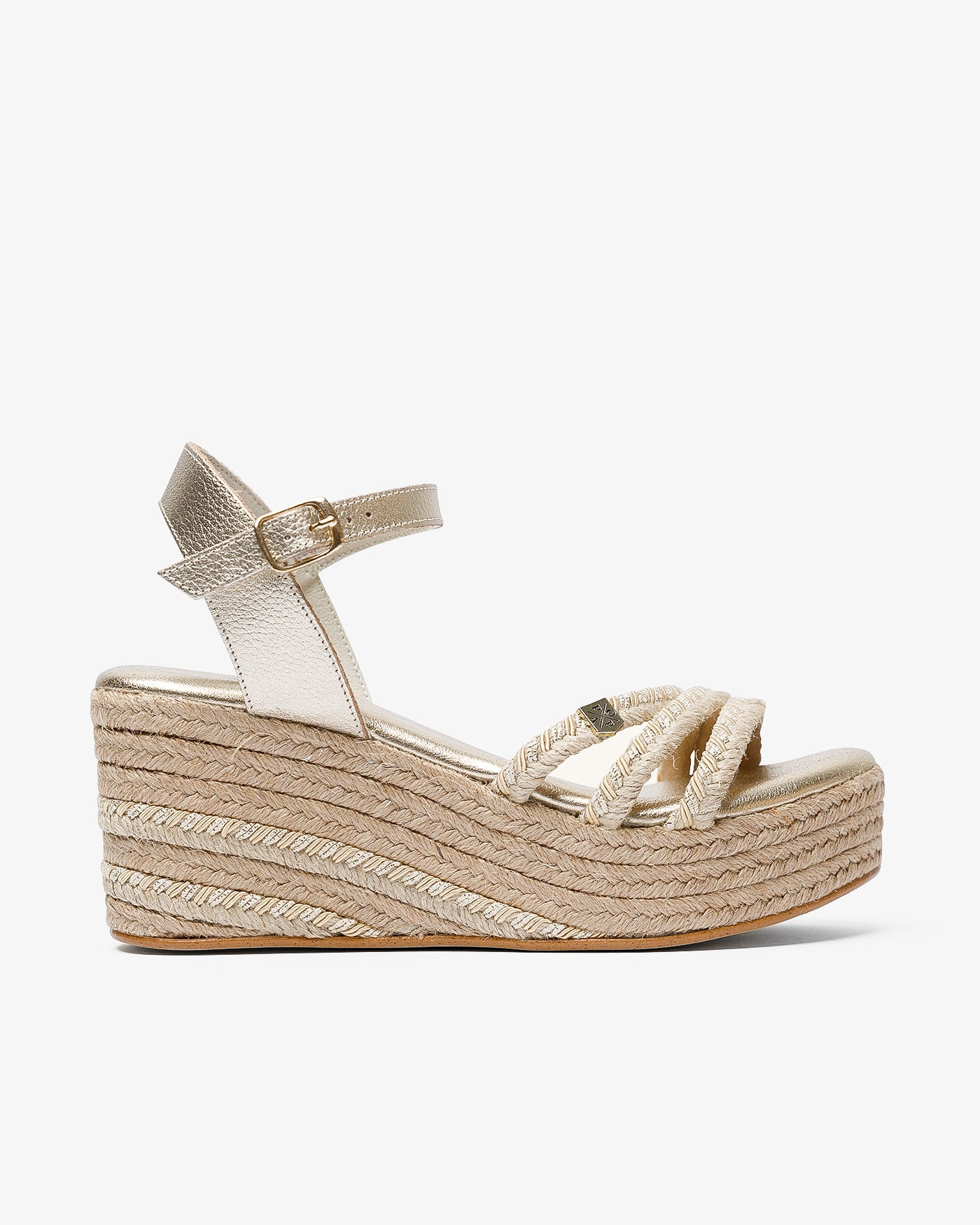 Cuña Albany Yute Oro