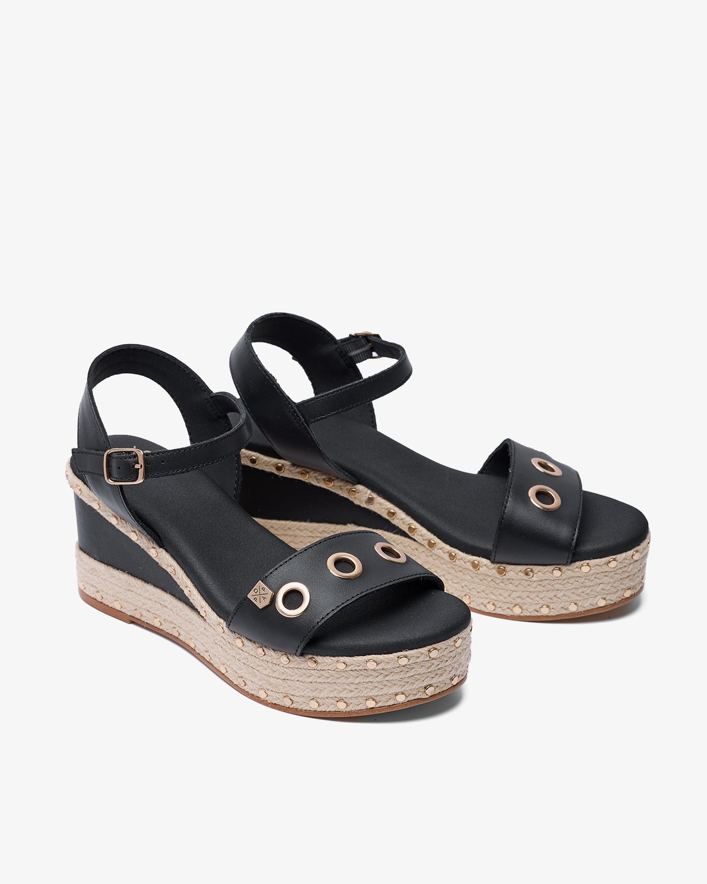 Cuña Arambol Tachuelas Napa Negro 35