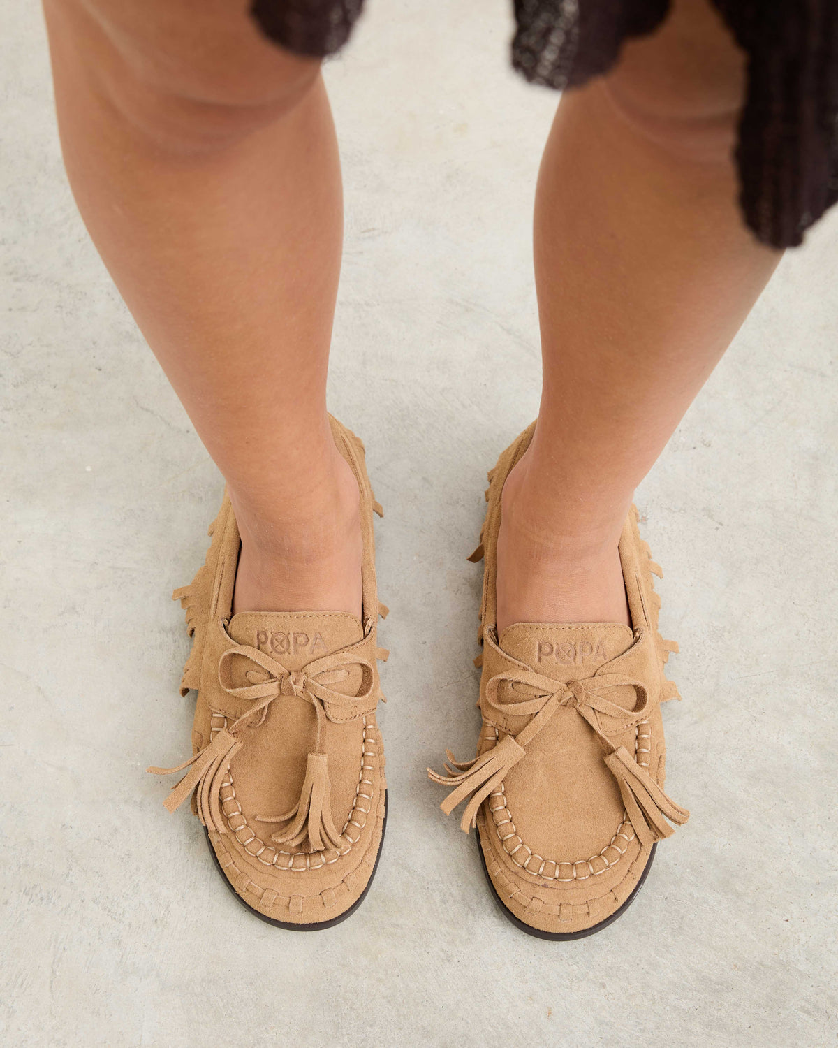 Mocasín Beige de Mujer Charles