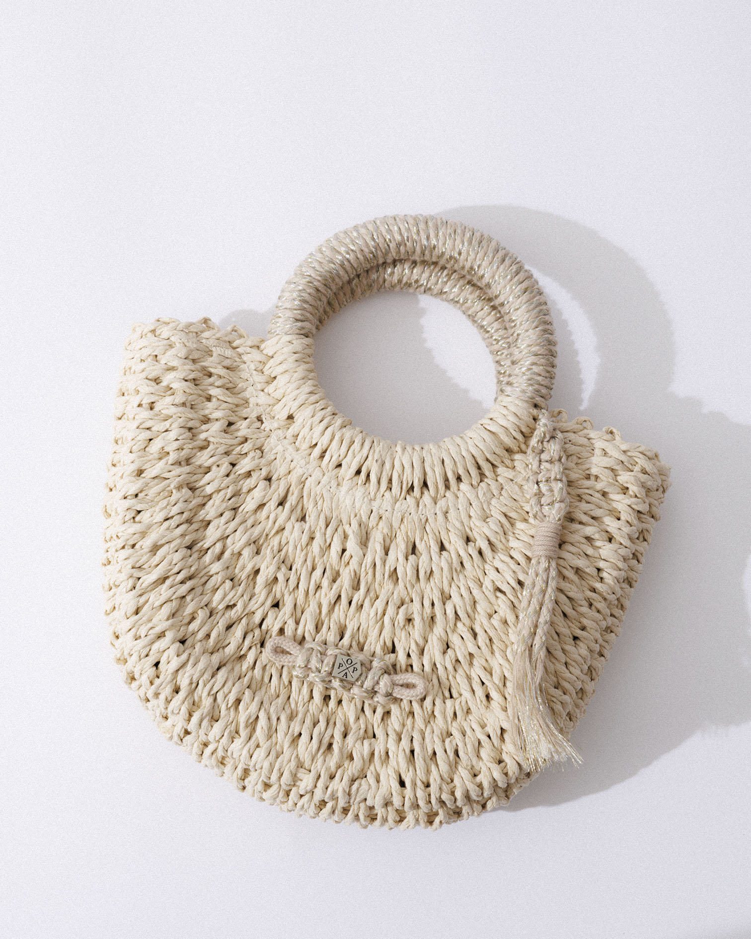 Bolso Cool Rafia Beige