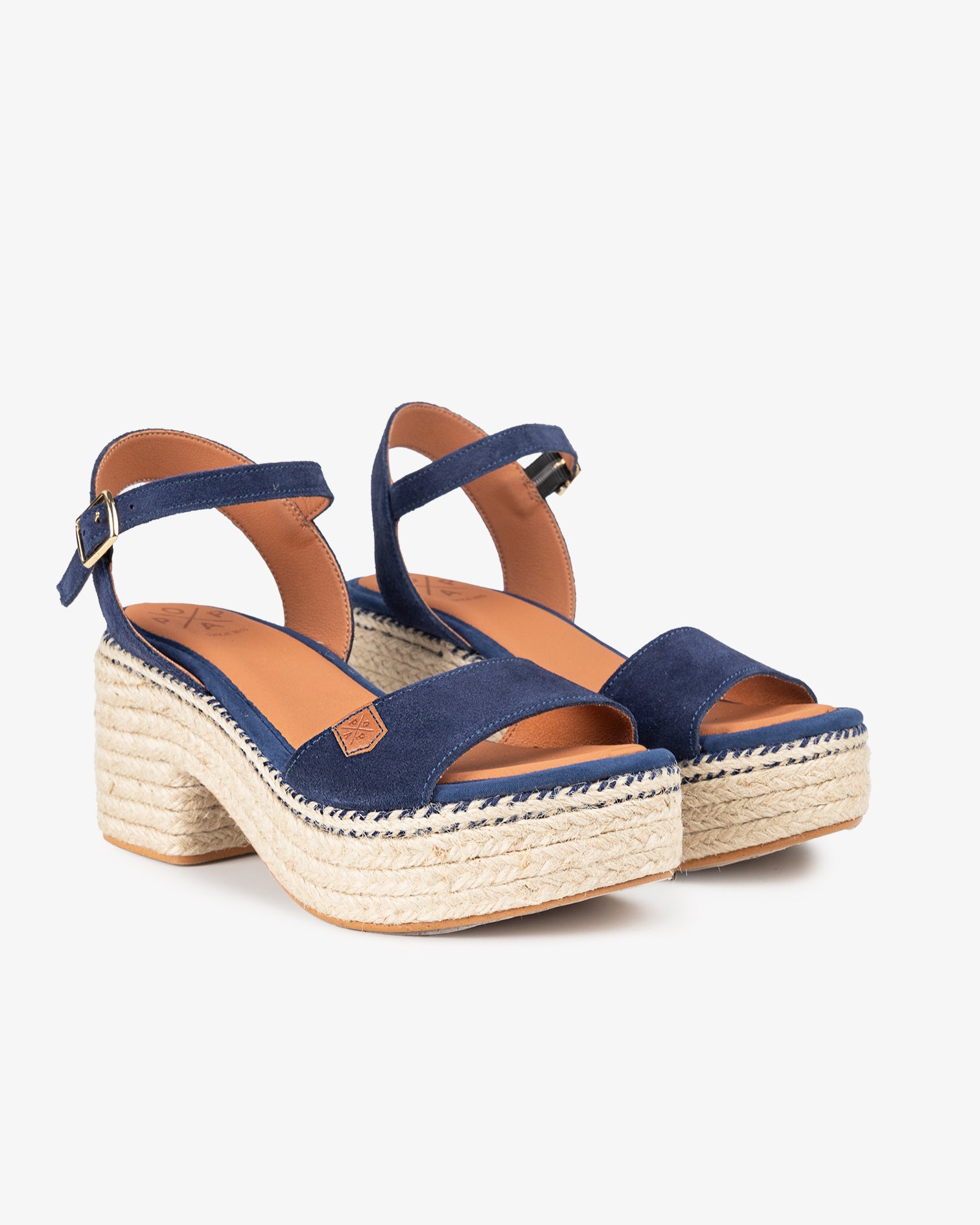 Cuña Tacón Arale Serraje Marino 35