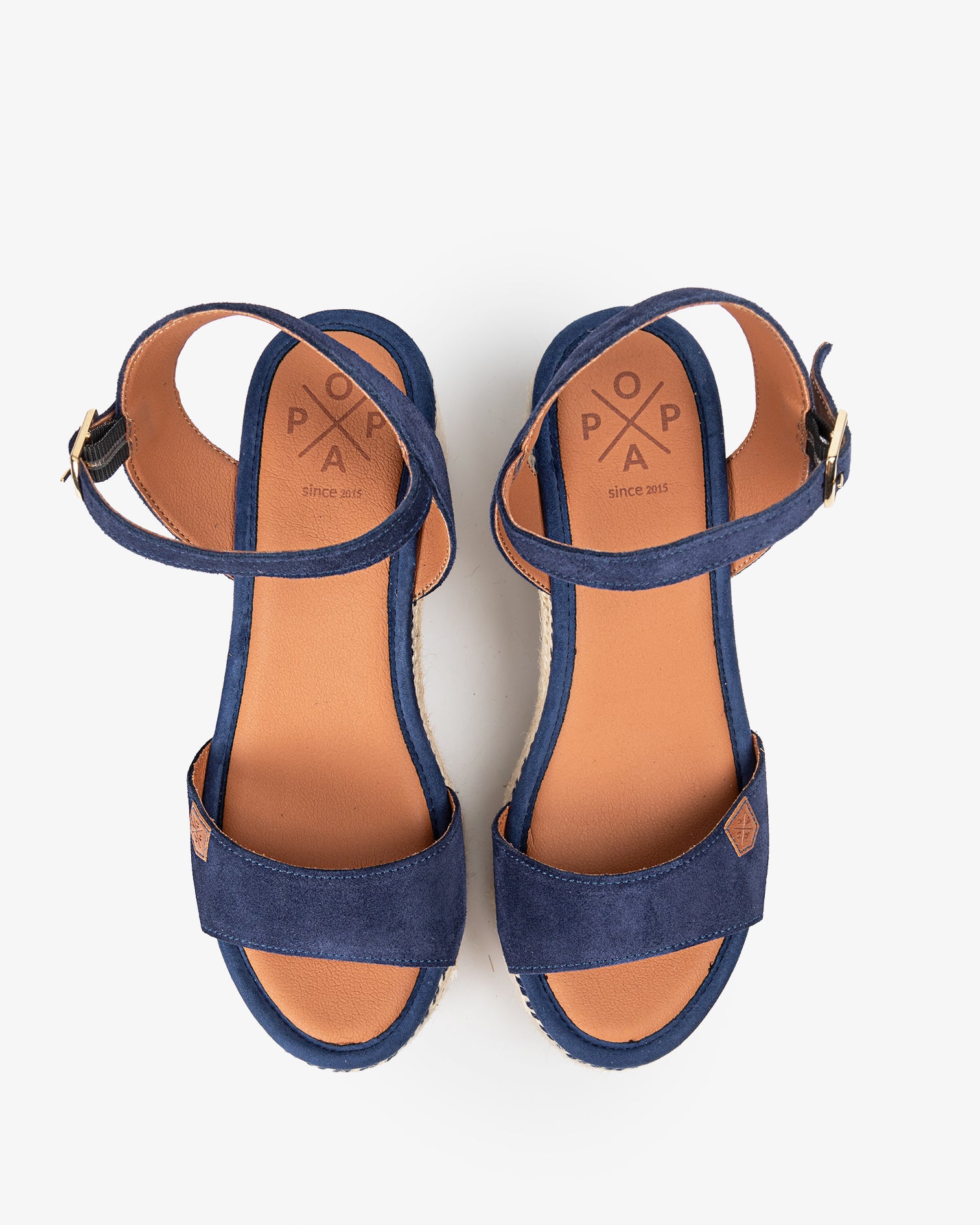 Cuña Tacón Arale Serraje Marino 35