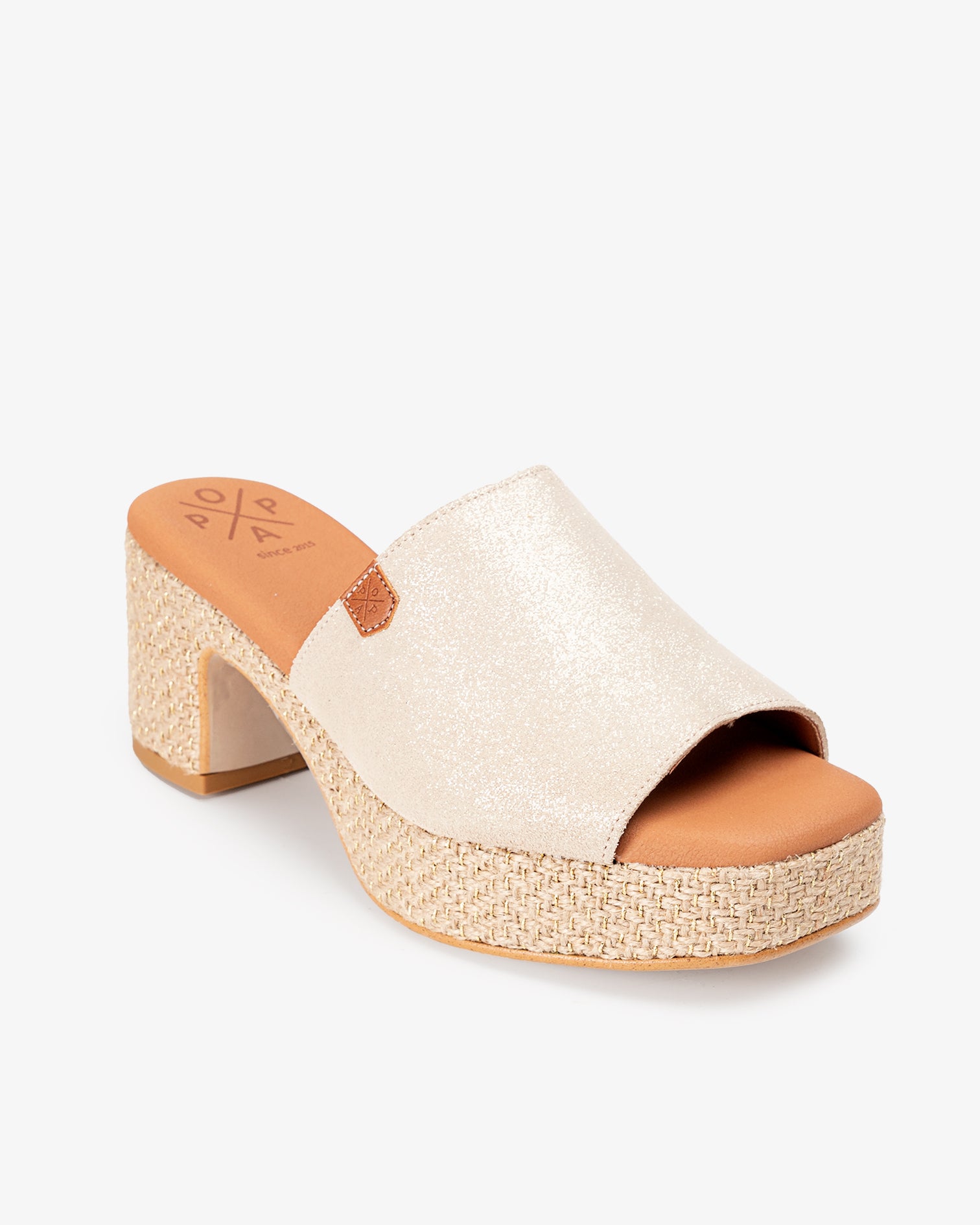 Cuña Tacón Dillon Boreal Oro 35