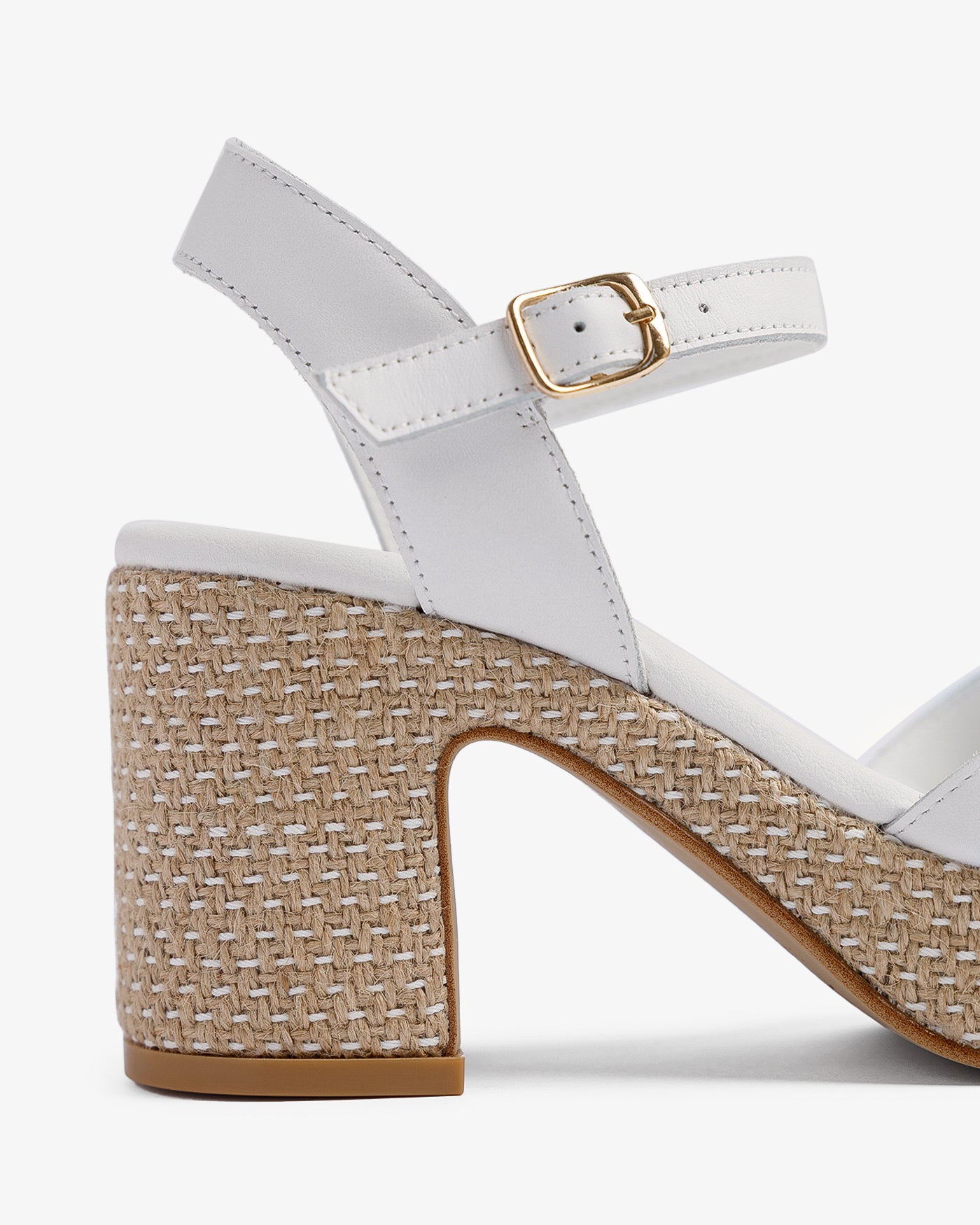 Sandalia Daira Piel Blanco 35