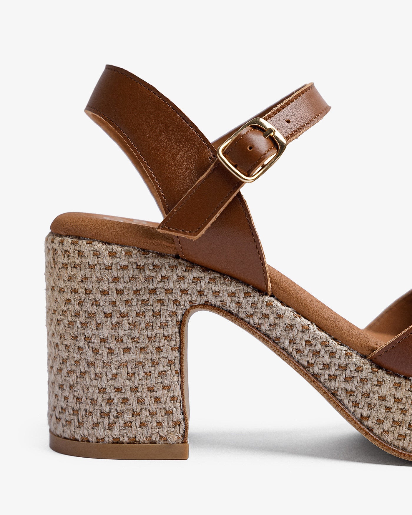 Sandalia Daira Piel Cuero 35