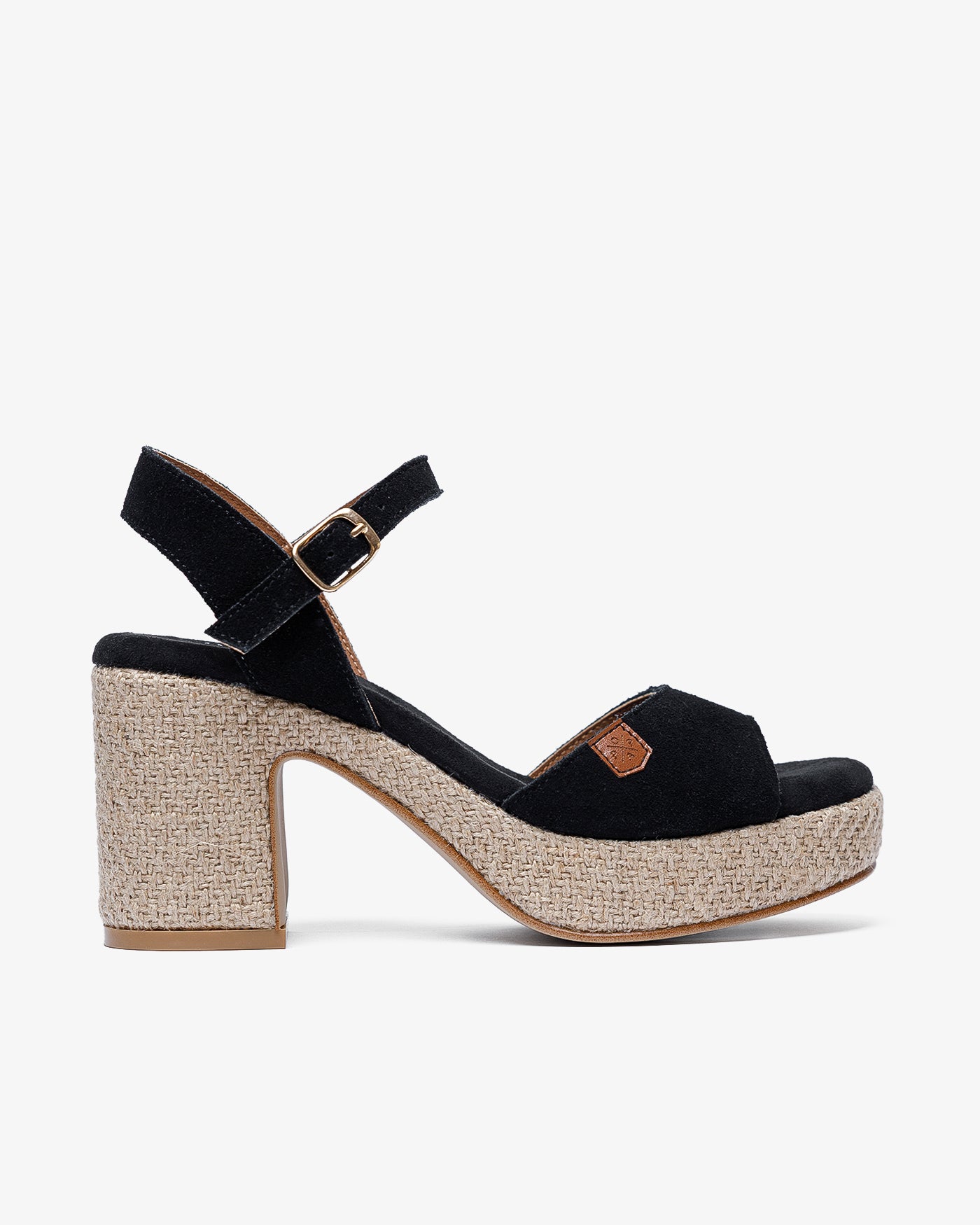 Sandalia Daira Serraje Negro