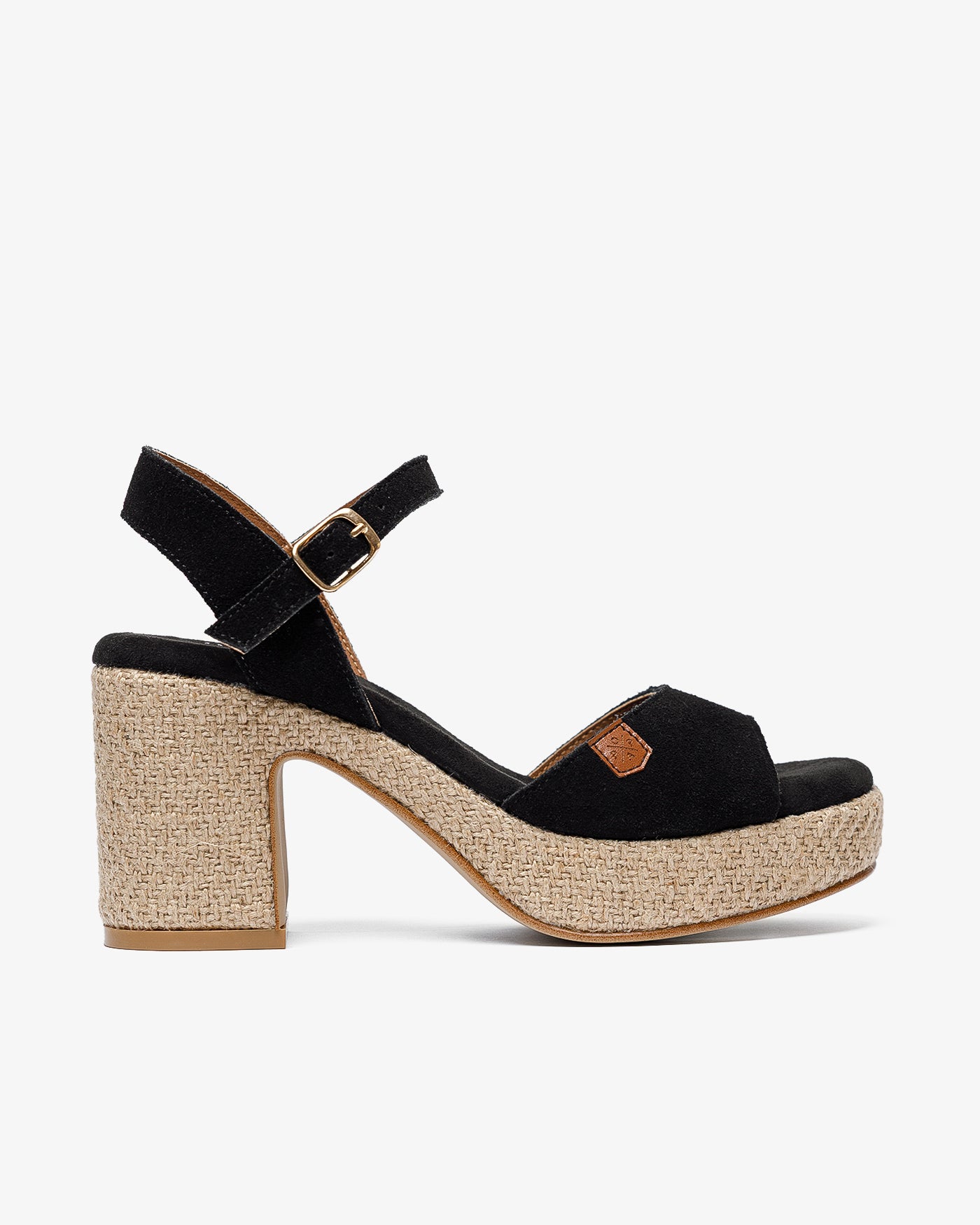 Sandalia Daira Serraje Negro