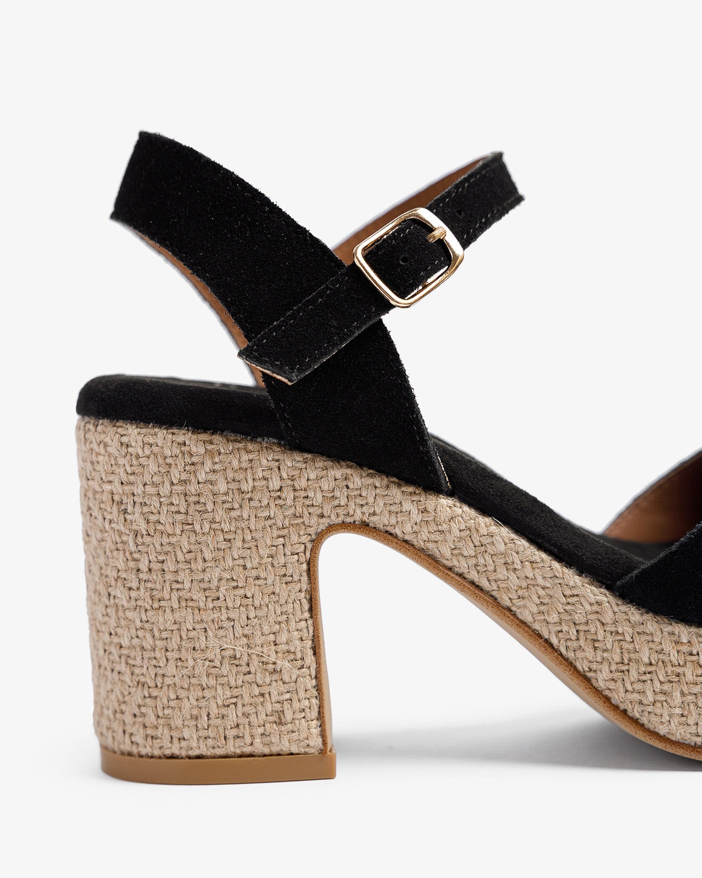 Sandalia Daira Serraje Negro