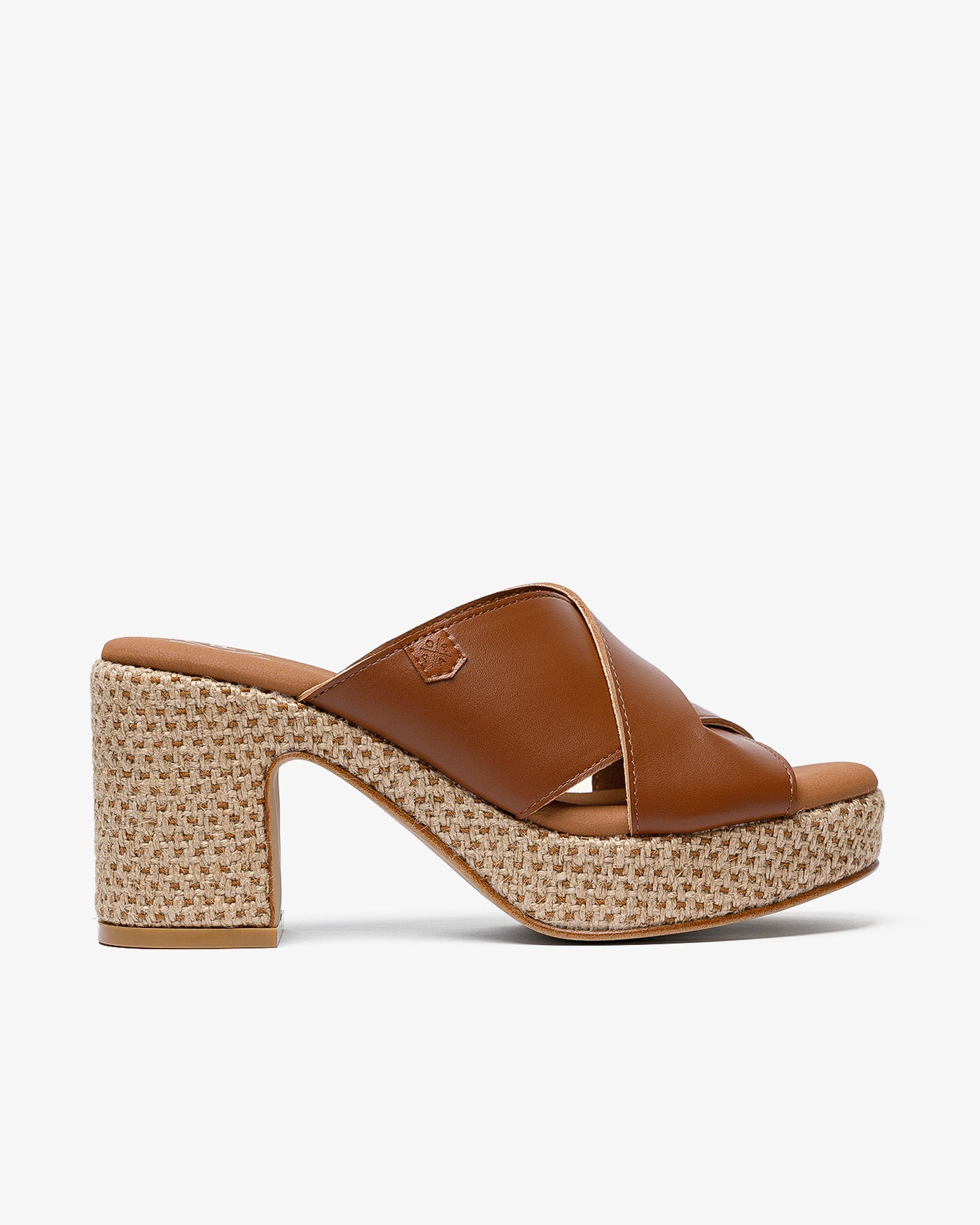 Sandalia Melibea Piel Cuero 35