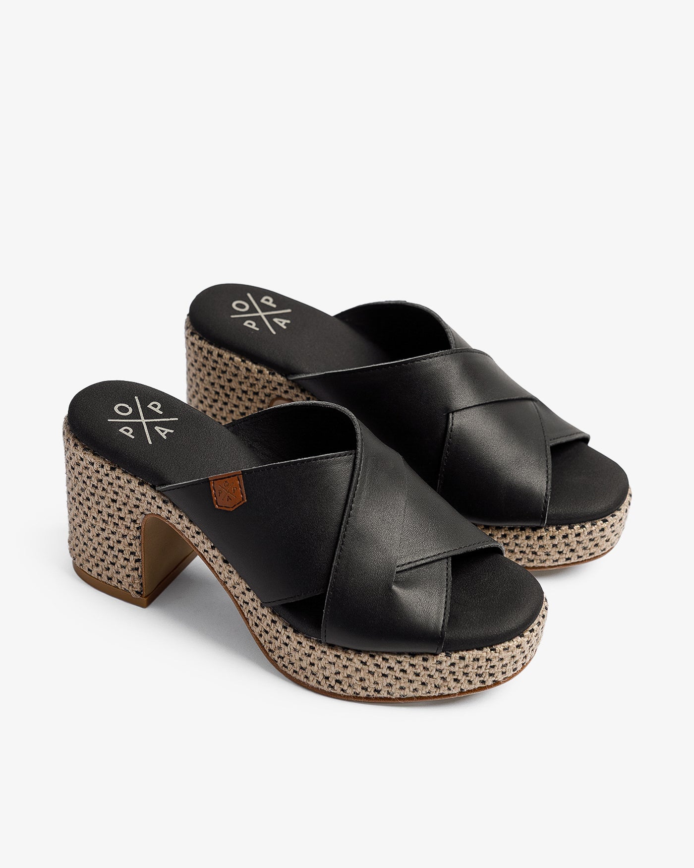 Sandalia Melibea Piel Negro 35