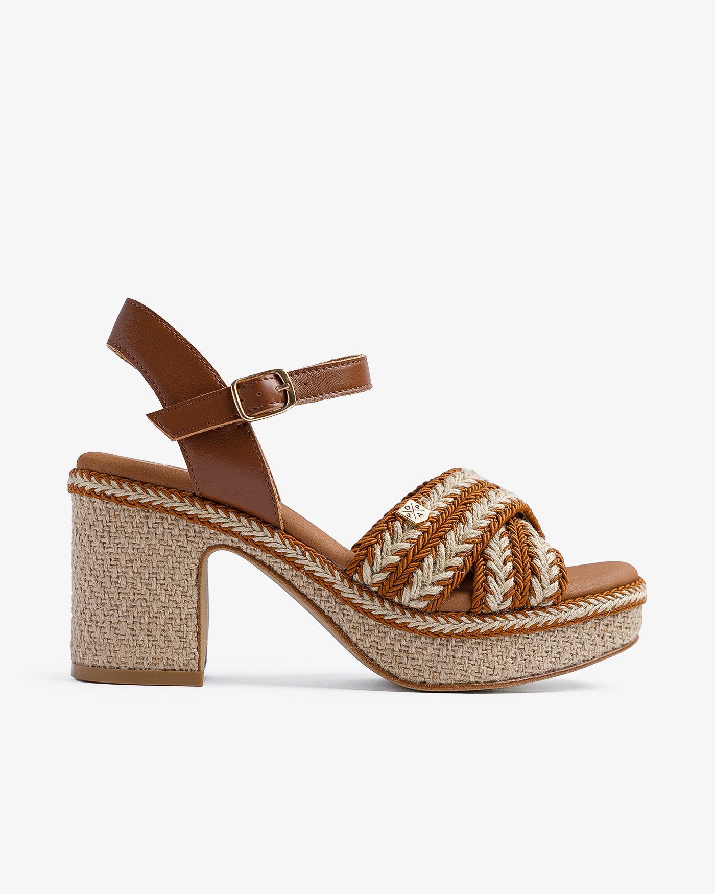 Sandalia Melia Yute Cuero 35