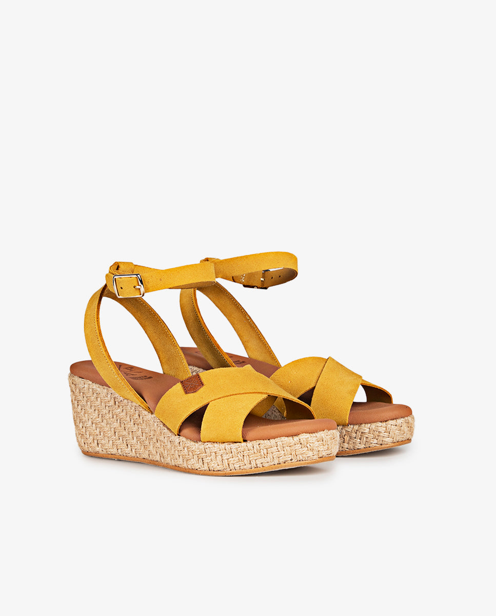 4P Caterina Serraje Ocre Serraje Doux