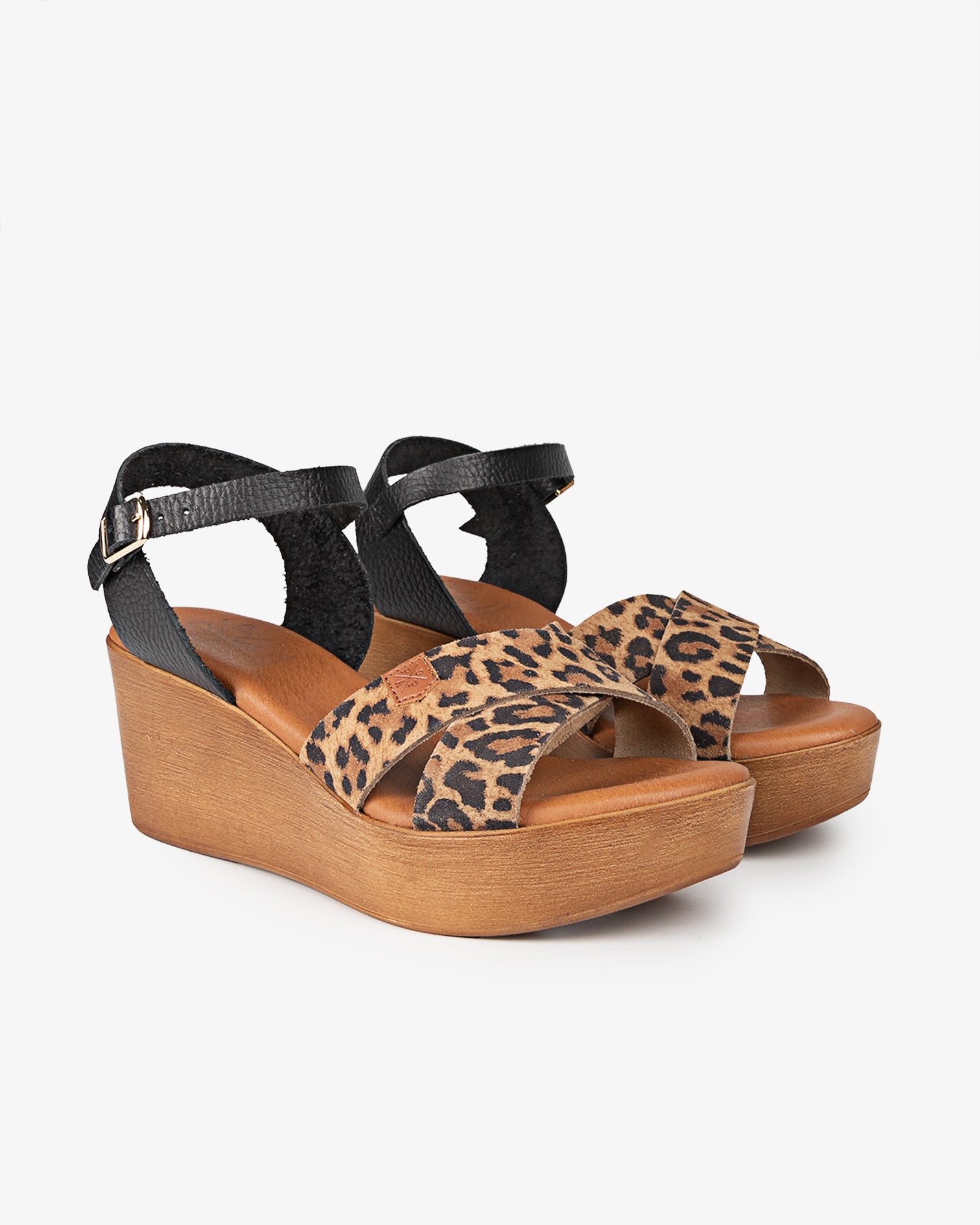 5P Clair Leopardo Negro 35