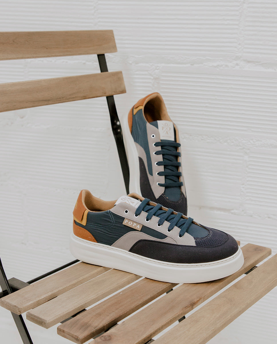 Zapatilla Alcazaba Nylon Marino