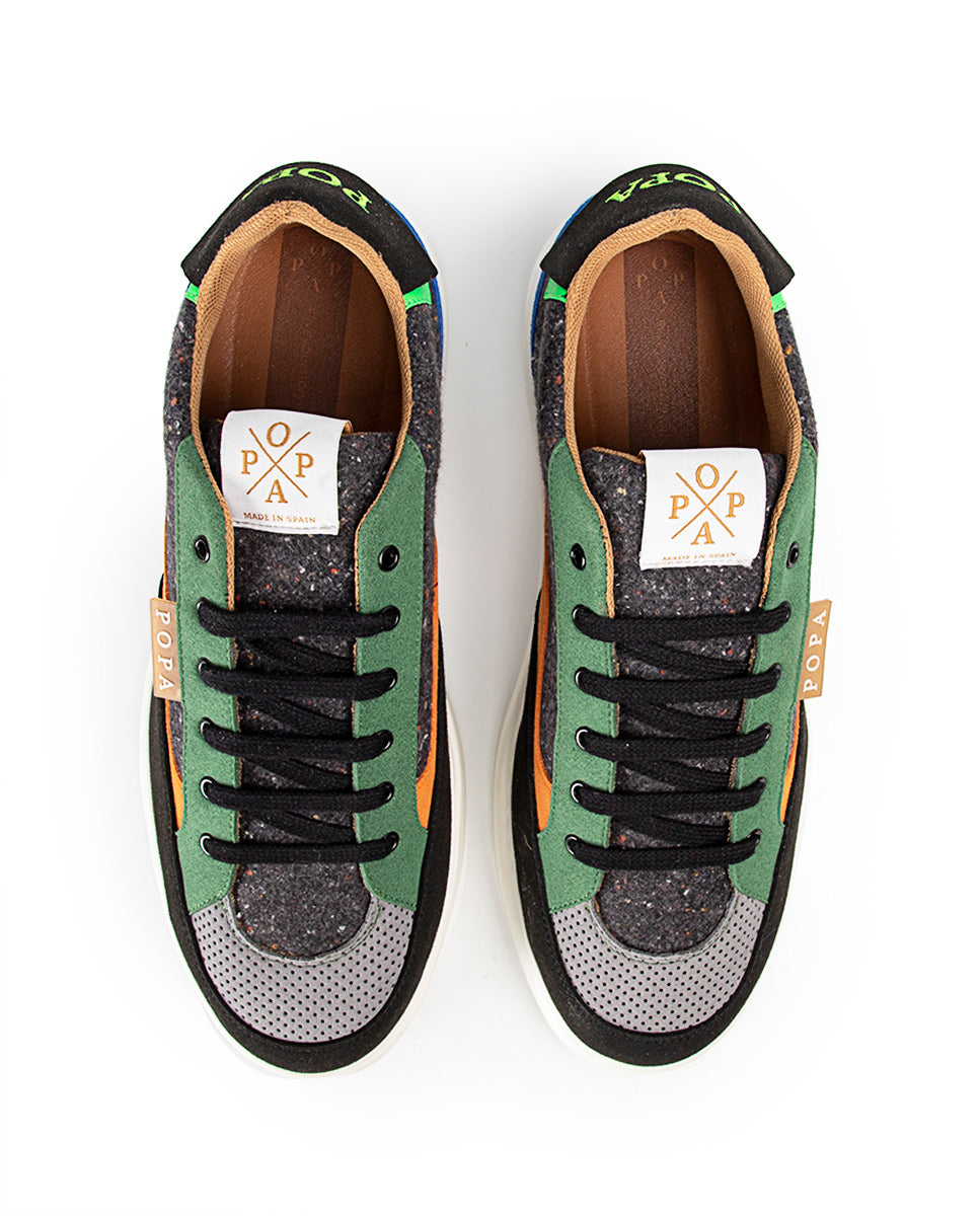 Zapatilla Alcazba Fieltro Multi