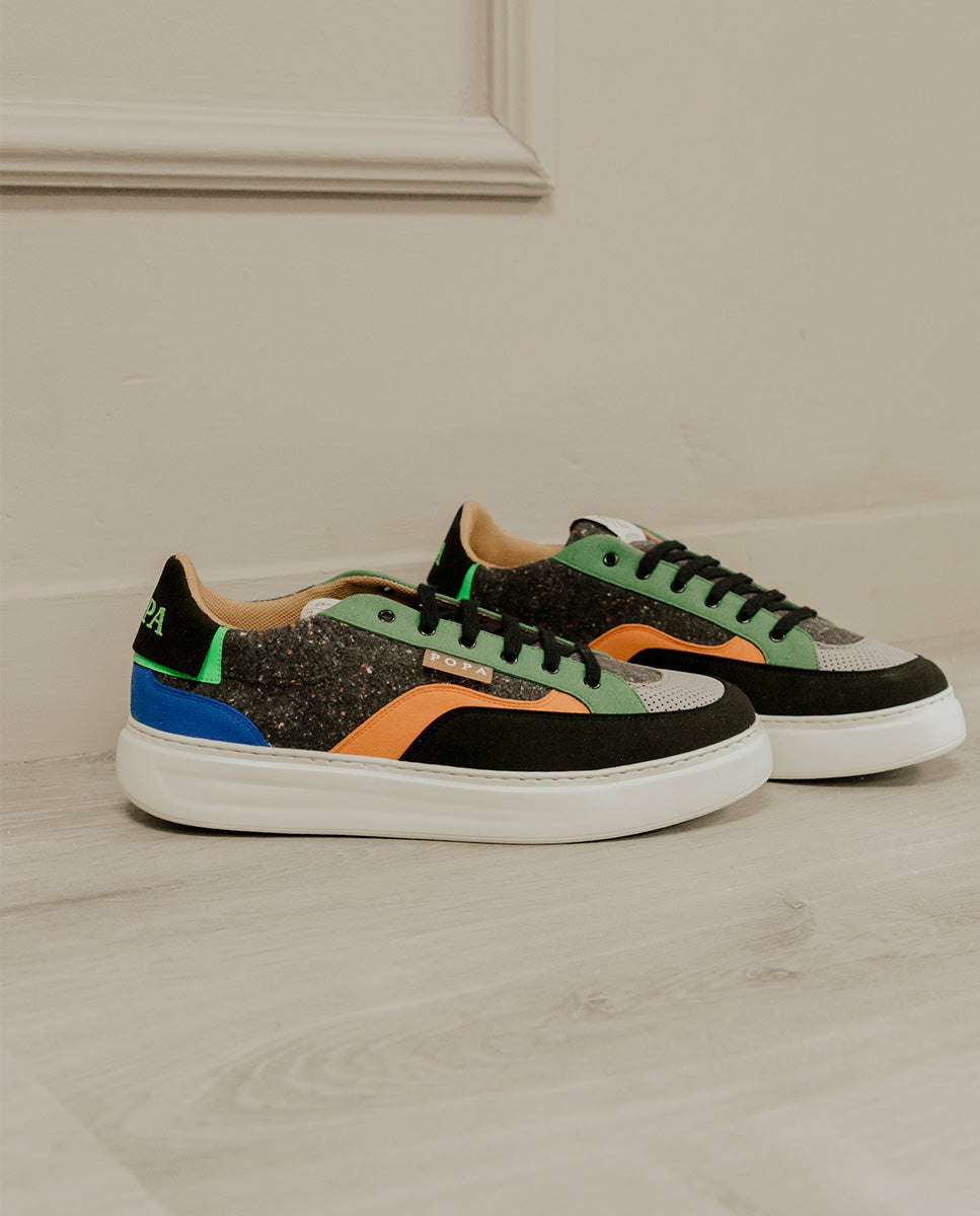 Zapatilla Alcazba Fieltro Multi