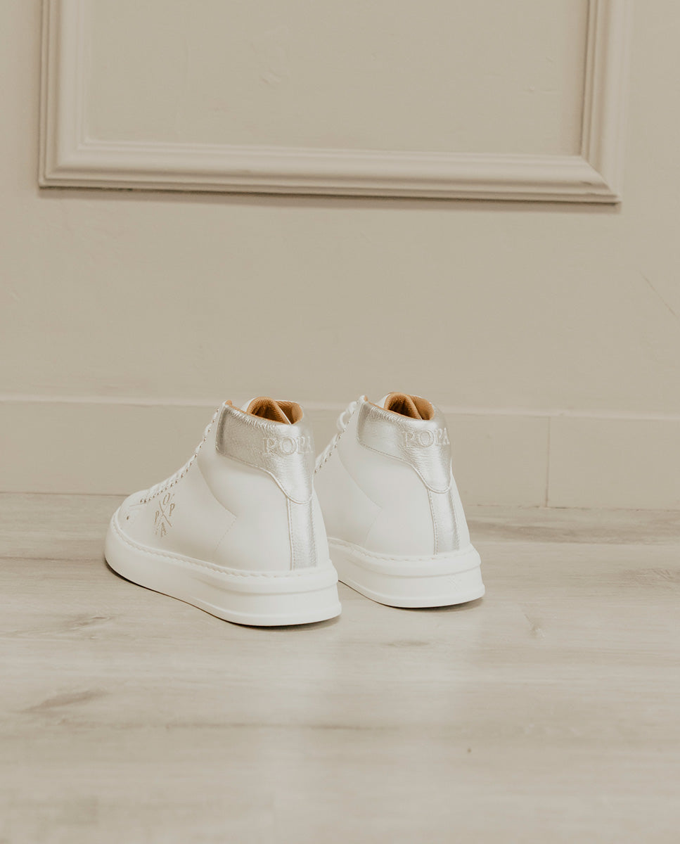Zapatilla Nela Adornos Blanco