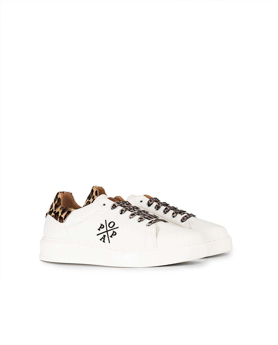 Zapatilla Vicort Animal Cuero