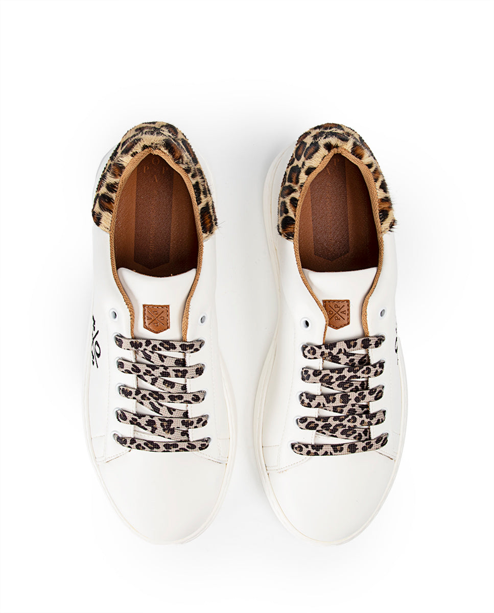 Zapatilla Vicort Animal Cuero