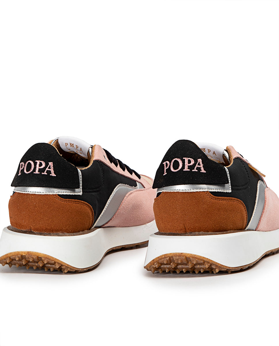Zapatilla Sangay Laminado Rosa