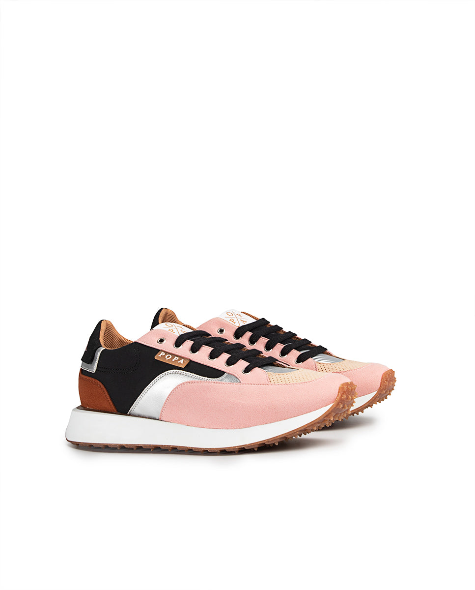 Zapatilla Sangay Laminado Rosa