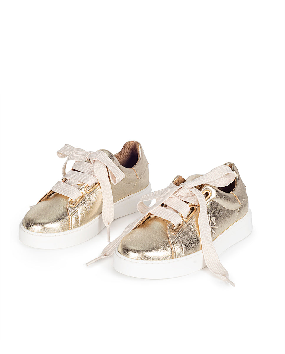 Zapatilla Teleno Laminado Platino