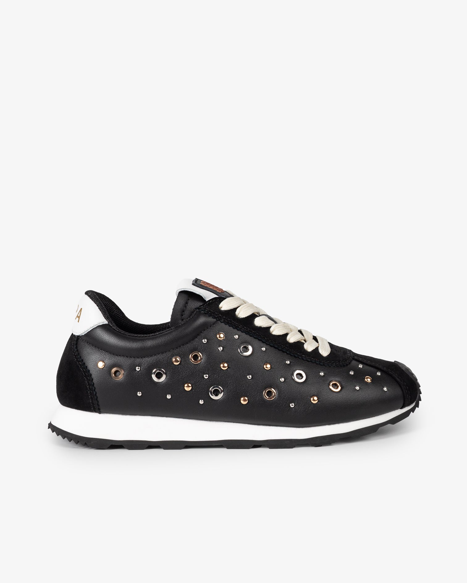 Zapatilla Inara Tachuelas Negro