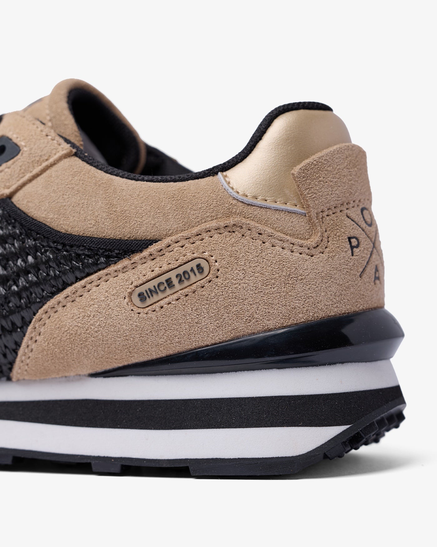 Zapatilla Blake Rafia Negra