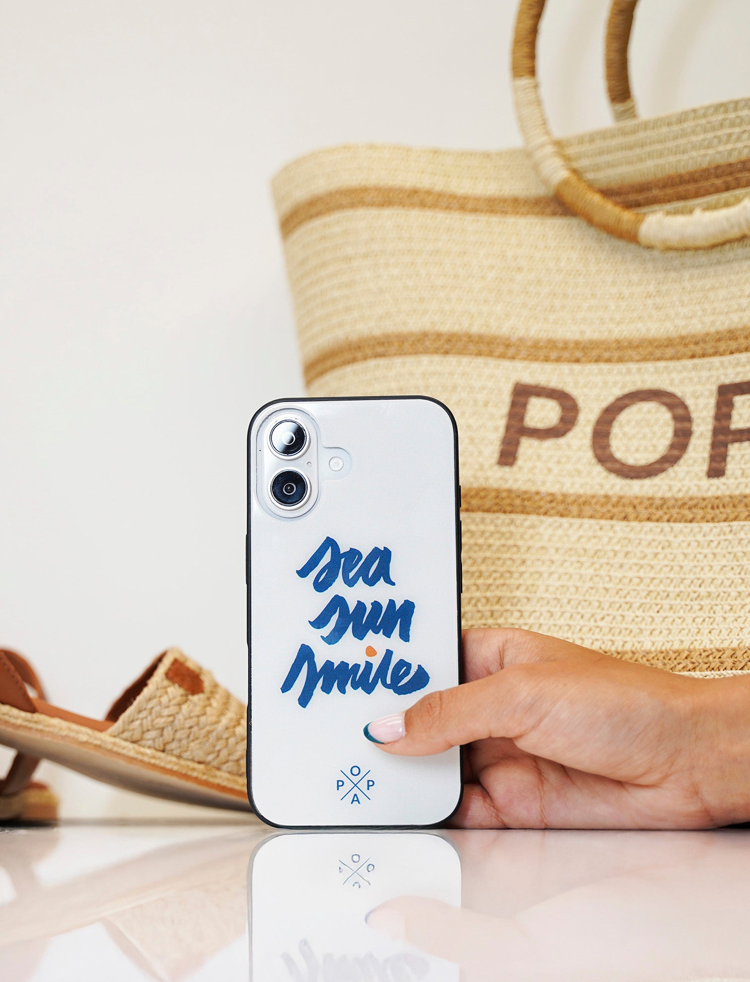Anniversary Case Popa Sea Sun Smile