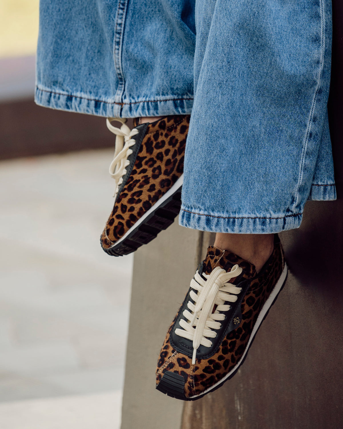 Zapatilla Kira Pony Leopardo