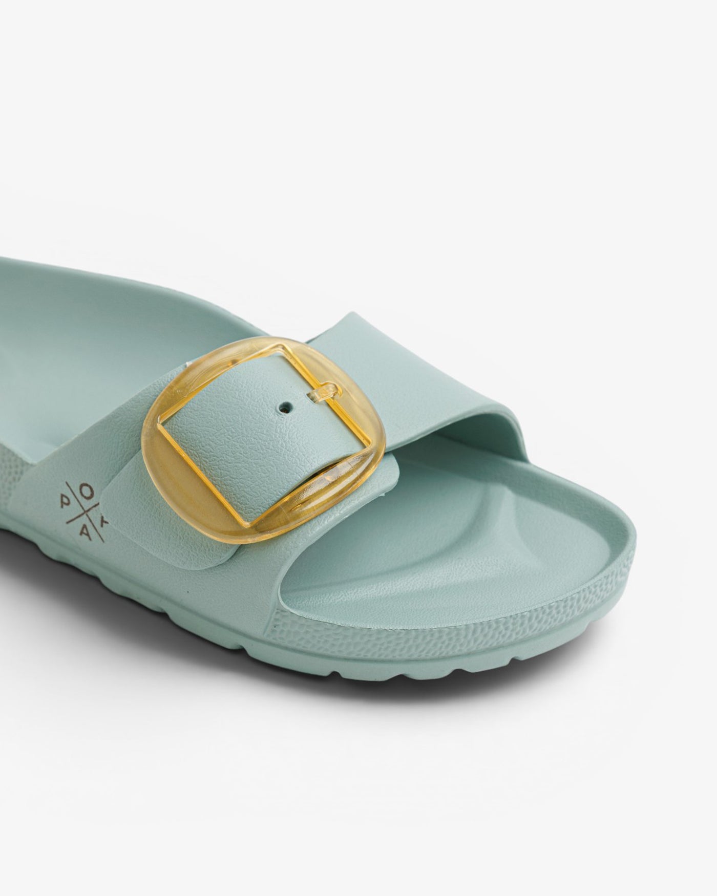 Sandalia Plana Aqua Babaro Menta Verde