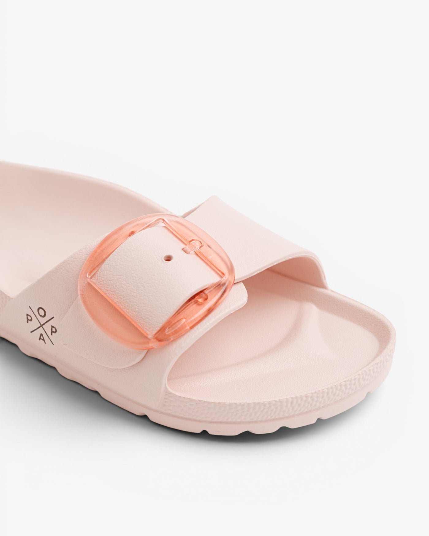 Sandalia Plana Aqua Babaro Rosa Salmon