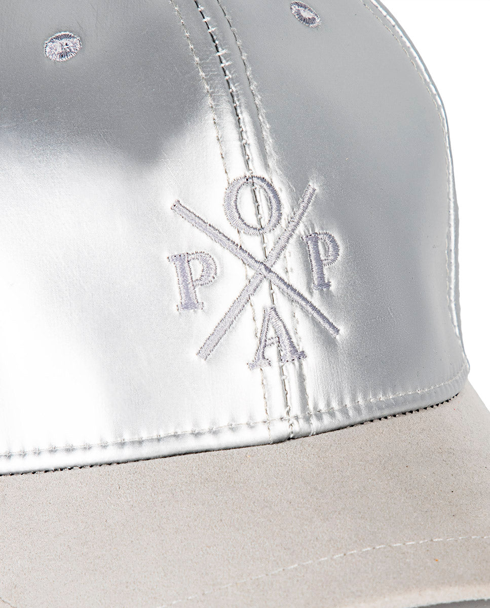 Gorra Popa Nylon Plata