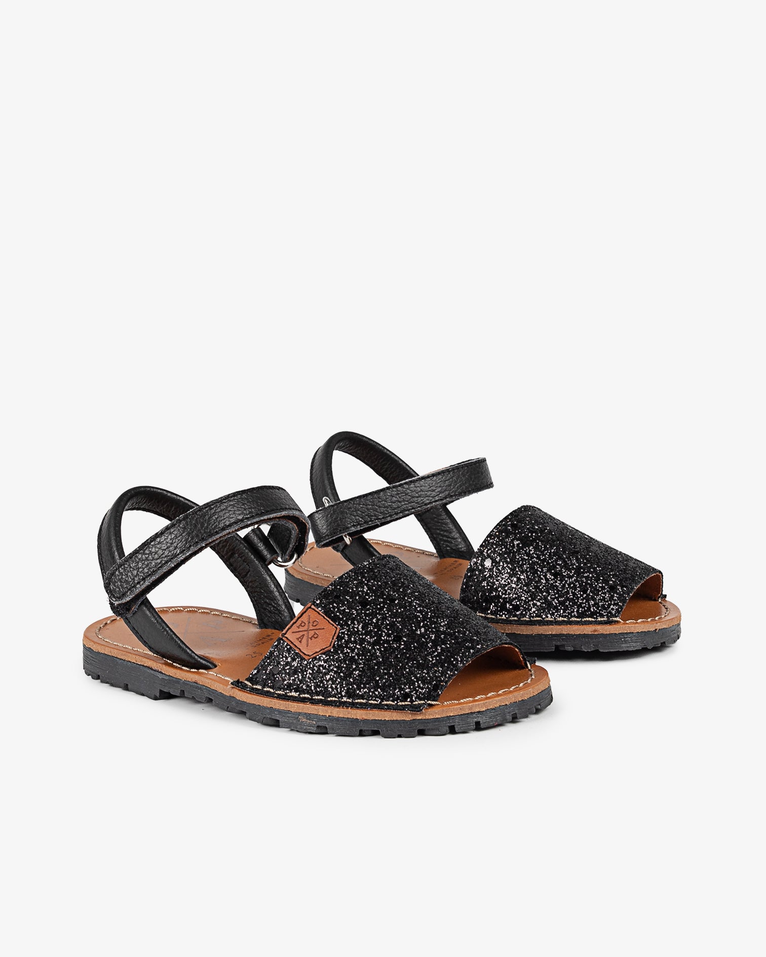 5P Alvaro Glitter Negro 25