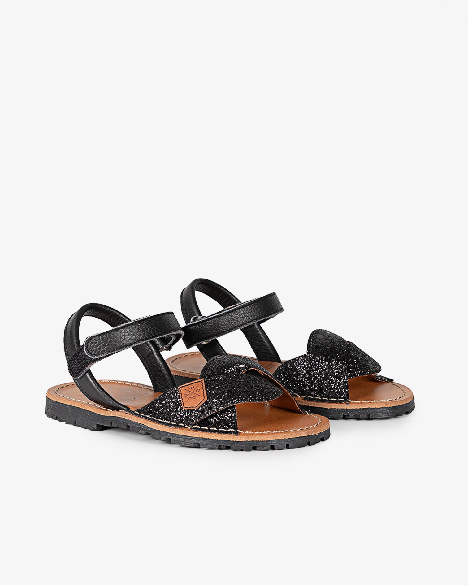 5P Garoupe Glitter Negro 25