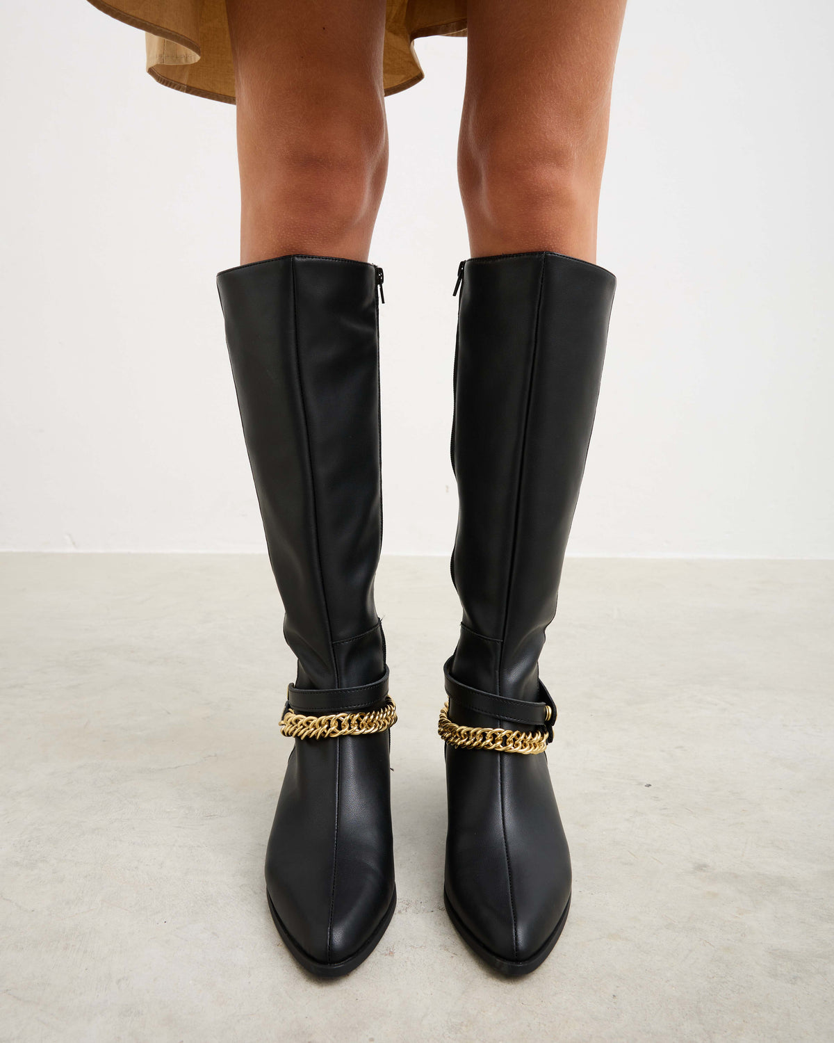 Bota Negra de Mujer Lercois