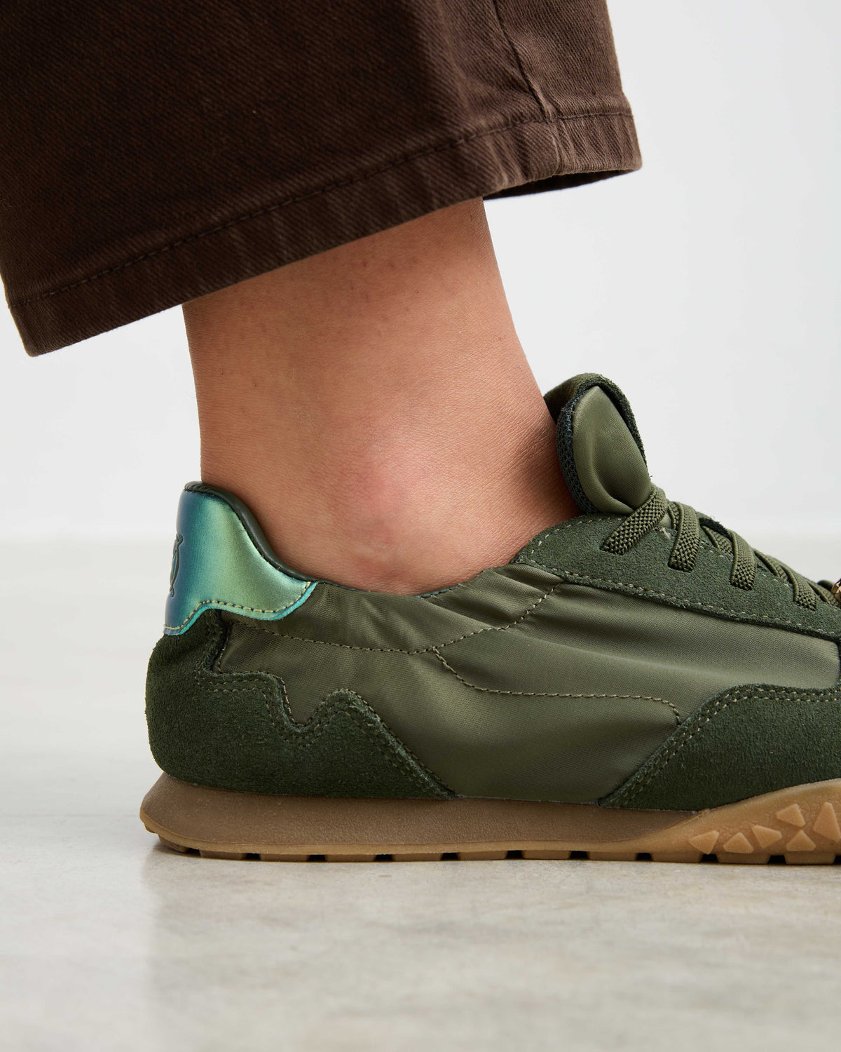 Zapatilla Kaki de Mujer Lexa