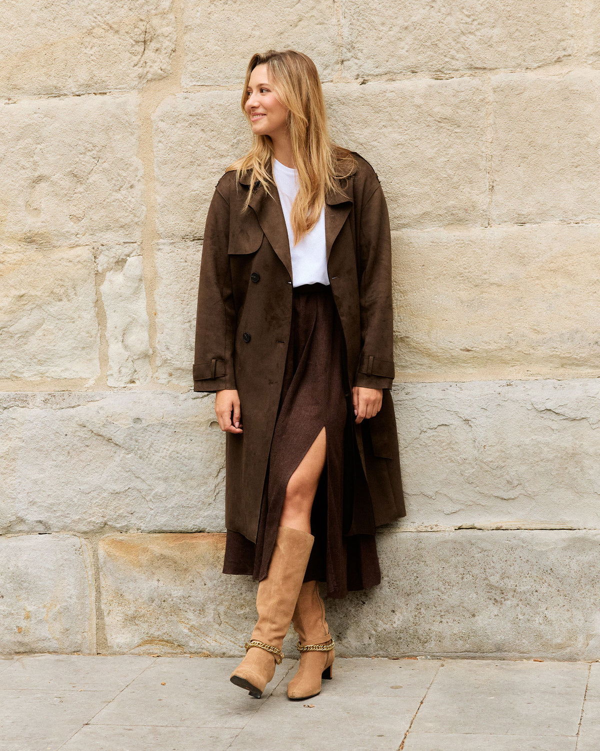 Bota Beige de Mujer Leiva