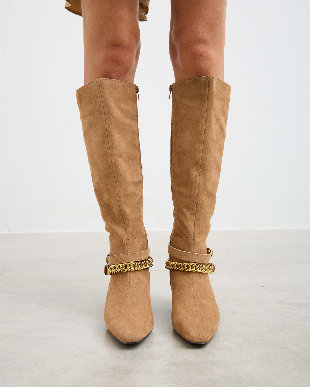 Bota Beige de Mujer Leiva