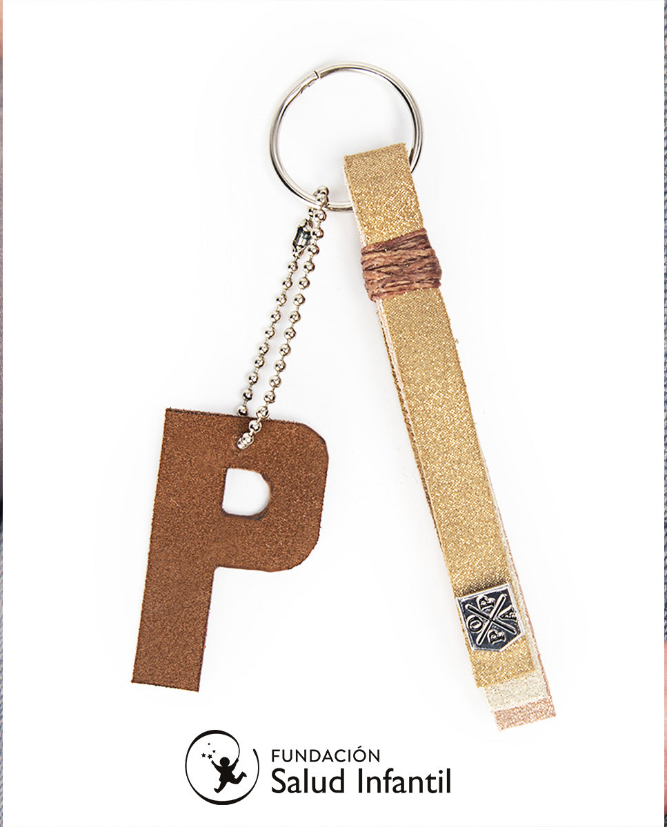 (AL) Solidarity Keychain Popa Letter