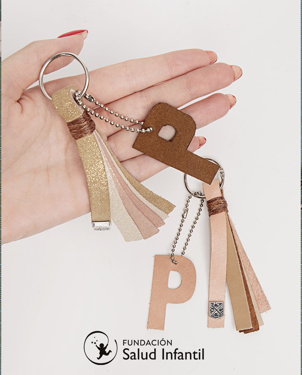(AL) Solidarity Keychain Popa Letter