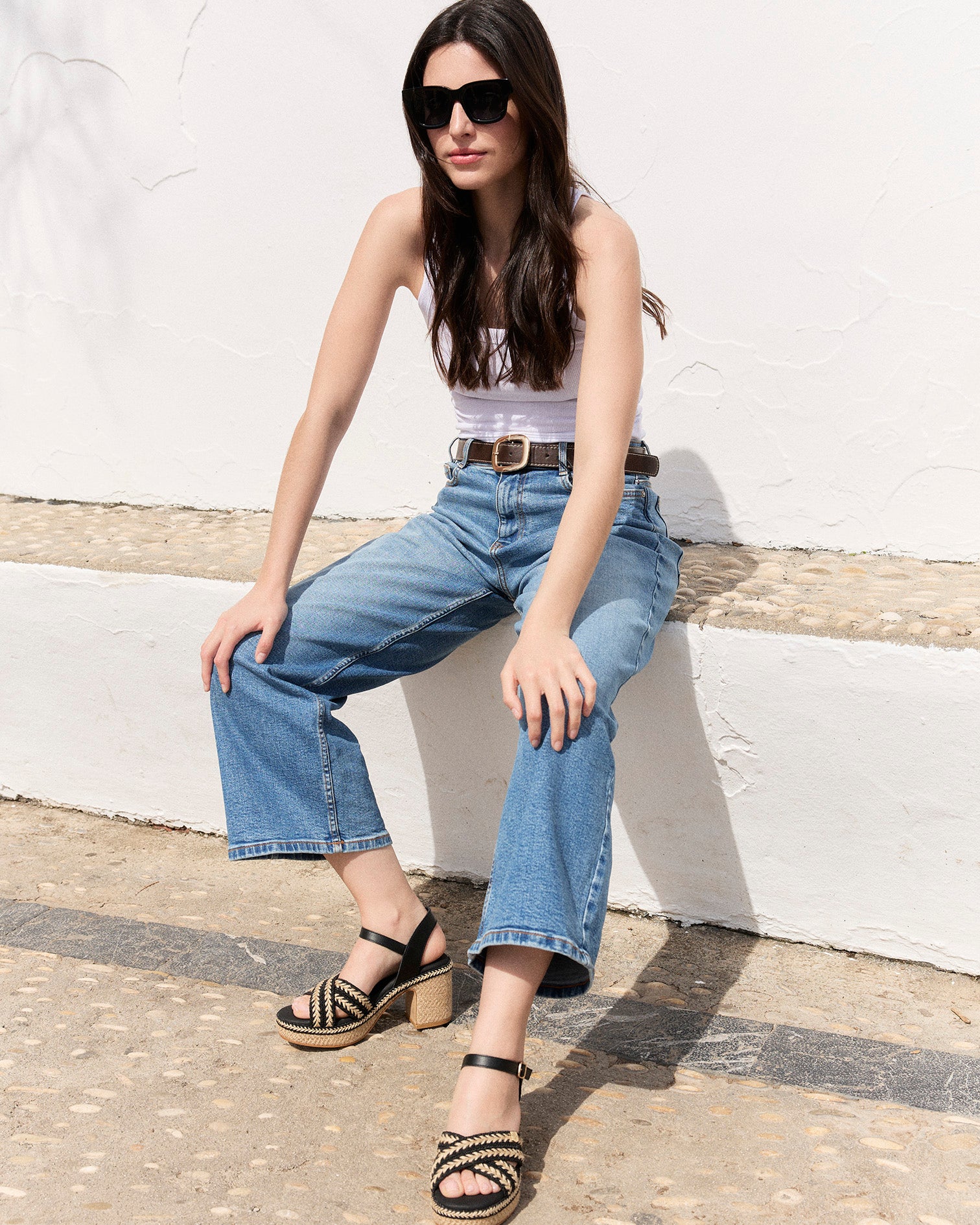 Sandalia Melia Yute Negro