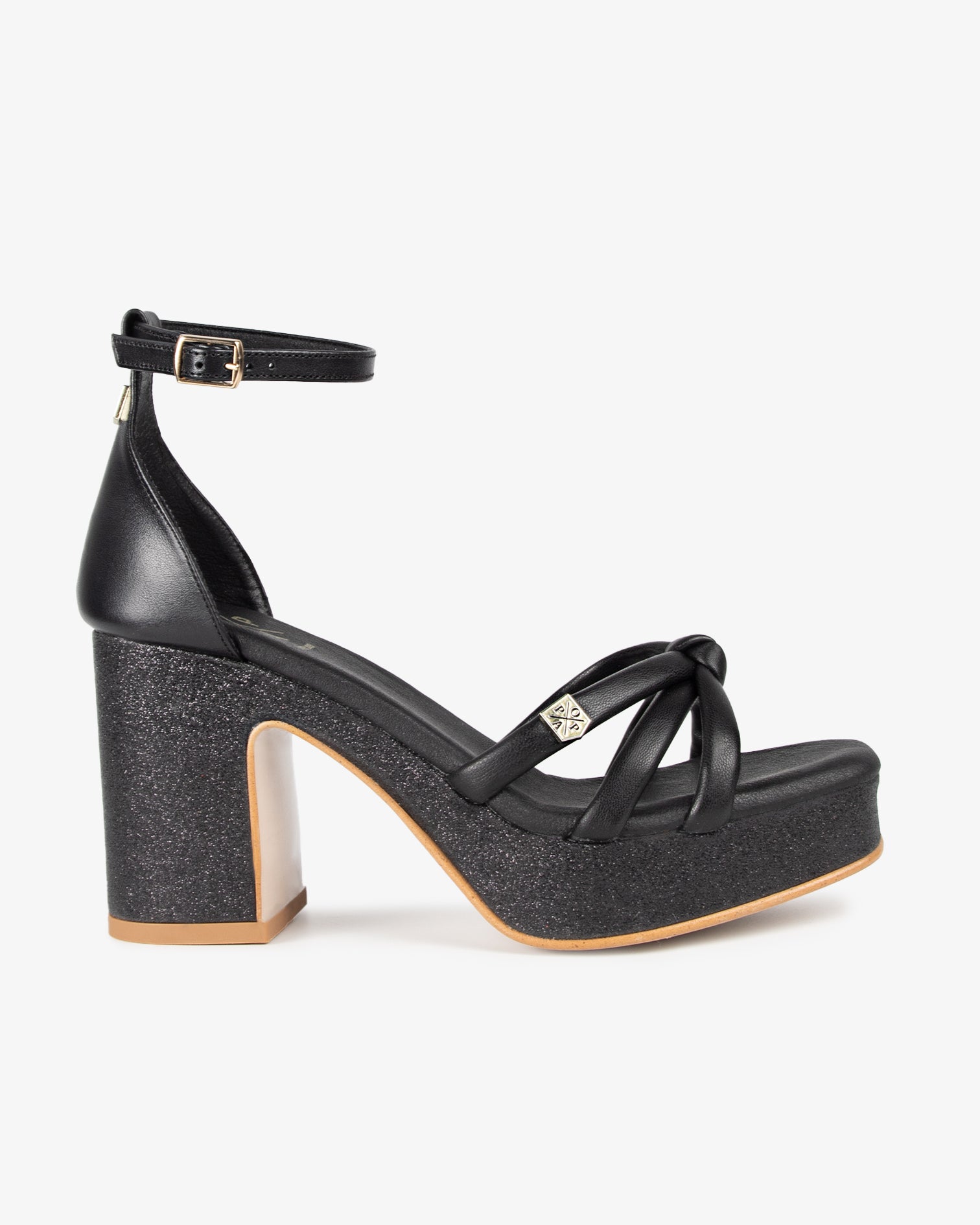 Sandalia Plataforma Baltic Negro